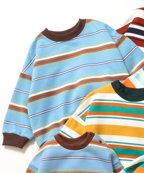 セール】マルチボーダートレーナー（スウェット）｜BREEZE