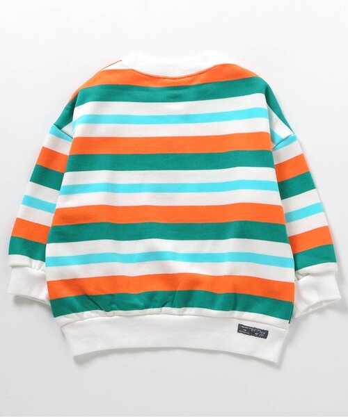 BREEZE（ブリーズ）の「マルチボーダートレーナー（スウェット）」 - WEAR