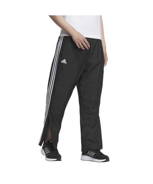 adidas(アディダス)の「アディダス adidas マストハブ スリーストライプス ルーズフィット WIND. RDY パデッドトラックパンツ(その他パンツ・メンズ・ブラック/ネイビー・S/M/L/LL/3L)」の7枚目の写真