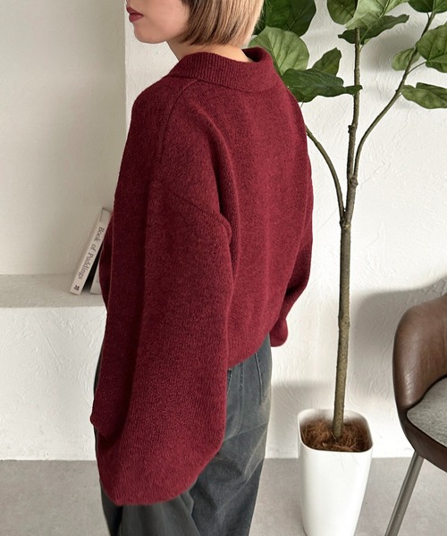 ポロニット【ZOZOTOWN限定アイテム】（ニット/セーター）｜apres jour