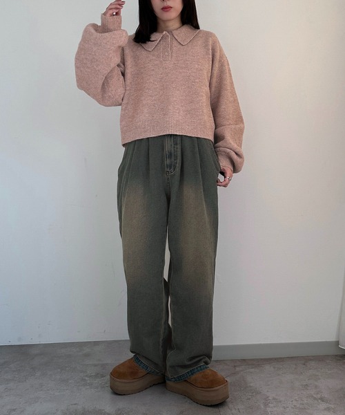 ポロニット【ZOZOTOWN限定アイテム】（ニット/セーター）｜apres jour