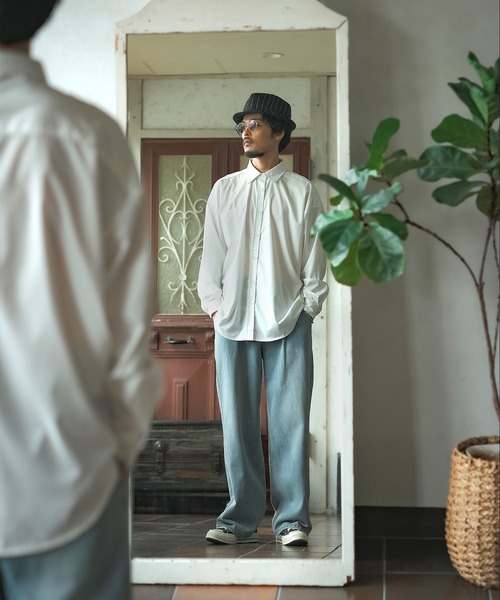 improves（インプローブス）の「ストライプ柄 中折ハット（ハット・メンズ・ブラック/ネイビー・FREE）」の12枚目の写真