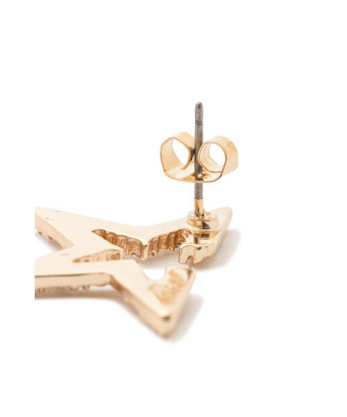 Ettika（エティカ）の「◆＜Ettika＞スターライトクリスタルピアス（ピアス（両耳用）・レディース・ゴールド・ﾌﾘ-）」の5枚目の写真