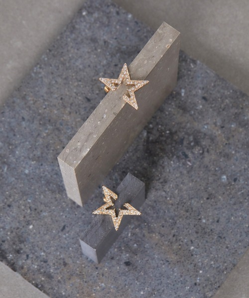 Ettika（エティカ）の「◆＜Ettika＞スターライトクリスタルピアス（ピアス（両耳用）・レディース・ゴールド・ﾌﾘ-）」の8枚目の写真