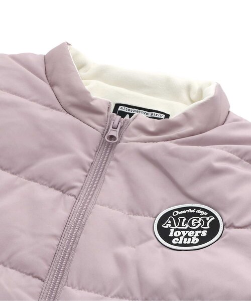 algy（アルジー）の「【保温・撥水】中綿ライトブルゾン（ブルゾン・キッズ・ピンク/ブラック/サックスブルー・XX-SMALL/X-SMALL/SMALL/MEDIUM）」の22枚目の写真