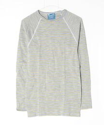 WILDERNESS WEAR（ウィルダネスウェア）の「POLYPRO +190 L/S CREW STRIPE/ ポリプロ ＋190 ロングスリーブ クルー ストライプ（インナーウェア/肌着）」