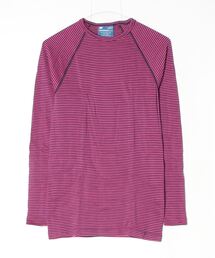 WILDERNESS WEAR（ウィルダネスウェア）の「POLYPRO +190 L/S CREW STRIPE/ ポリプロ ＋190 ロングスリーブ クルー ストライプ（インナーウェア/肌着）」