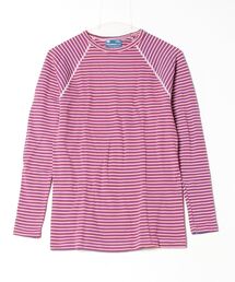 WILDERNESS WEAR（ウィルダネスウェア）の「POLYPRO +190 L/S CREW STRIPE/ ポリプロ ＋190 ロングスリーブ クルー ストライプ（インナーウェア/肌着）」