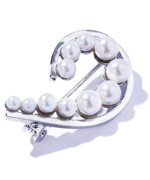 IRIS47（イリスフォーセブン）の「【IRIS 47】sida brooch BO143（ブローチ/コサージュ・レディース・シルバー・FREE）」の3枚目の写真