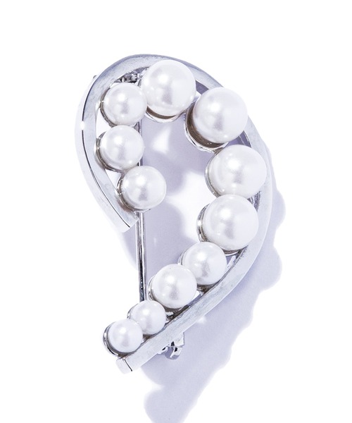 IRIS47（イリスフォーセブン）の「【IRIS 47】sida brooch BO143（ブローチ/コサージュ・レディース・シルバー・FREE）」の4枚目の写真