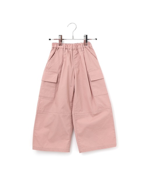 MAKE YOUR DAY（メイクユアデイ）の「ワイドシルエットカーゴパンツ■150.160cm（カーゴパンツ・キッズ・カーキ/ベージュ/ピンク・150/160）」の12枚目の写真