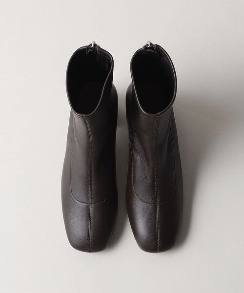 Odette e Odile♡レザーショートブーツ黒24.5美品 オデットエ