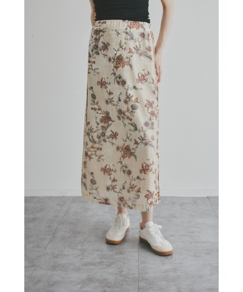 Muel Chic(ミュエルシック)の「Flower Jersey SK フラワージャージスカート(スカート・レディース・ブラック系/ブラウン系/グリーン系・FREE)」の19枚目の写真