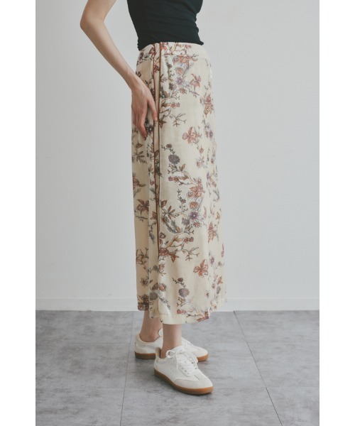 Muel Chic(ミュエルシック)の「Flower Jersey SK フラワージャージスカート(スカート・レディース・ブラック系/ブラウン系/グリーン系・FREE)」の16枚目の写真
