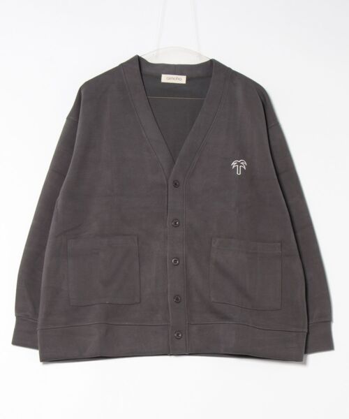 aimoha（アイモハ）の「Vネックスナップボタンブルゾン（ブルゾン・レディース・ブラック/チョコ/ライトベージュ/ダークグレー・FREE）」の8枚目の写真