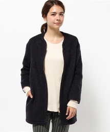 【DouDou】シャギーZIPCO