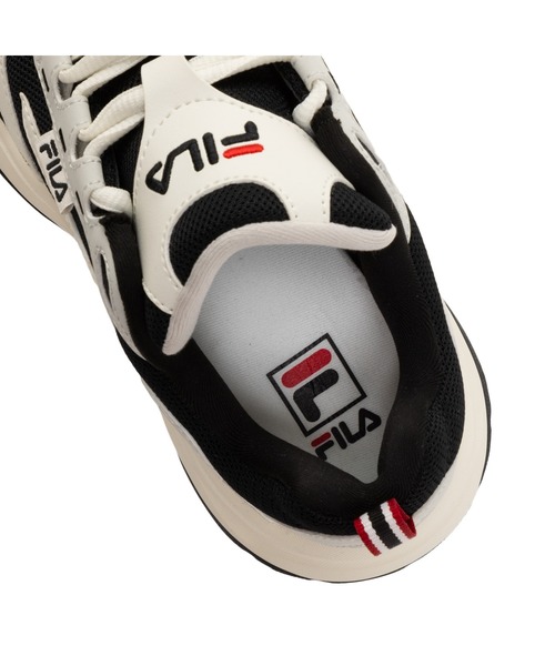FILA（フィラ）の「WOODBLOCK（スニーカー・レディース・ブラック/ホワイト系その他・22.0cm/23.0cm/24.0cm/25.0cm/26.0cm/27.0cm/28.0cm）」の3枚目の写真