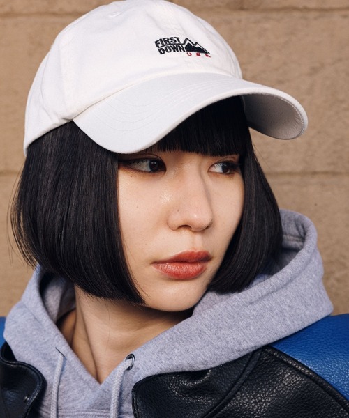 FIRST DOWN（ファーストダウン）の「ロゴ ツイル キャップ（キャップ・メンズ・ベージュ/ホワイト/ブラック・F）」の14枚目の写真