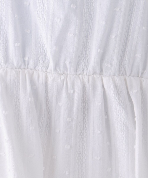 repipi armario（レピピ アルマリオ）の「フリルティアードキャミワンピース（ワンピース・キッズ・ブラック/ホワイト・LARGE/MEDIUM）」の16枚目の写真