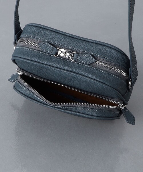 UNITED ARROWS（ユナイテッドアローズ）の「マイクロファイバー ミニ ショルダーバッグ（ショルダーバッグ・メンズ・ブラック/ロイヤルブルー・FREE）」の18枚目の写真