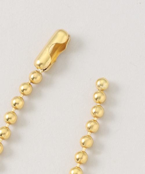 【MAISON DPULSE//メゾンドパルス】 NECKLACE DOG 40cm K24GP F111（ネックレス）｜MAISON D' PULSE（メゾンドパルス）