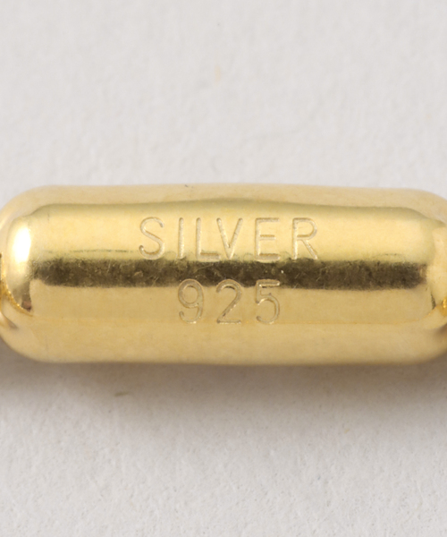 【MAISON DPULSE//メゾンドパルス】 NECKLACE DOG 40cm K24GP F111（ネックレス）｜MAISON D' PULSE（メゾンドパルス）