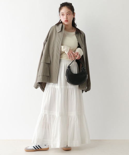 RAGEBLUE（レイジブルー）の「シアーベロアトップス（Tシャツ/カットソー・レディース・ブラック/パープル/オフホワイト・FREE）」の4枚目の写真