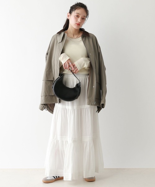 RAGEBLUE（レイジブルー）の「シアーベロアトップス（Tシャツ/カットソー・レディース・ブラック/パープル/オフホワイト・FREE）」の5枚目の写真