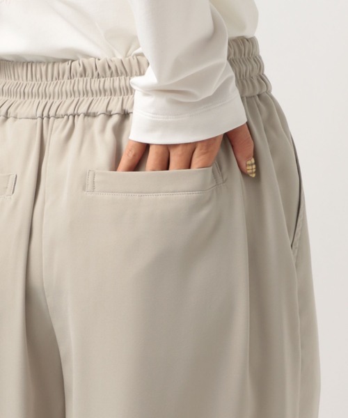 BAYFLOW（ベイフロー）の「[春先まで使える]リラックスワイドパンツ（その他パンツ・レディース・ブラック/グレイッシュベージュ/コーラルピンク/アイボリー・SMALL/MEDIUM）」の22枚目の写真