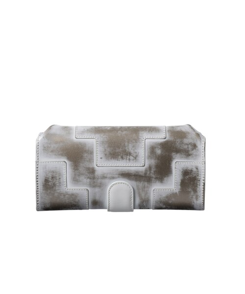 HIROKO HAYASHI（ヒロコハヤシ）の「GELA（ジェーラ）長財布ミニ（財布・レディース・ライトグレー系3・00）」の5枚目の写真