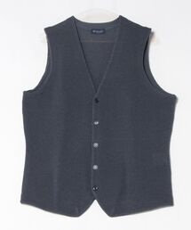 BRICK HOUSE by TOKYO SHIRT | メッシュ編みニットジレ(ベスト)