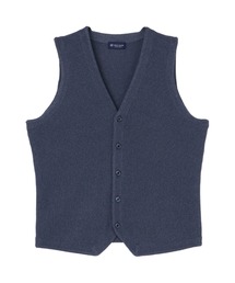 BRICK HOUSE by TOKYO SHIRT | メッシュ編みニットジレ(ベスト)