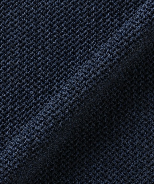 BRICK HOUSE by TOKYO SHIRT（ブリックハウス）の「メッシュ編みニットジレ（ベスト・メンズ・ライトグレー/サックスブルー/ブルー・LL/M/L/XL）」の12枚目の写真