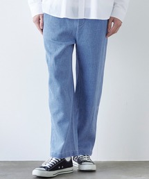 度甘デニムリラックスイージーパンツ