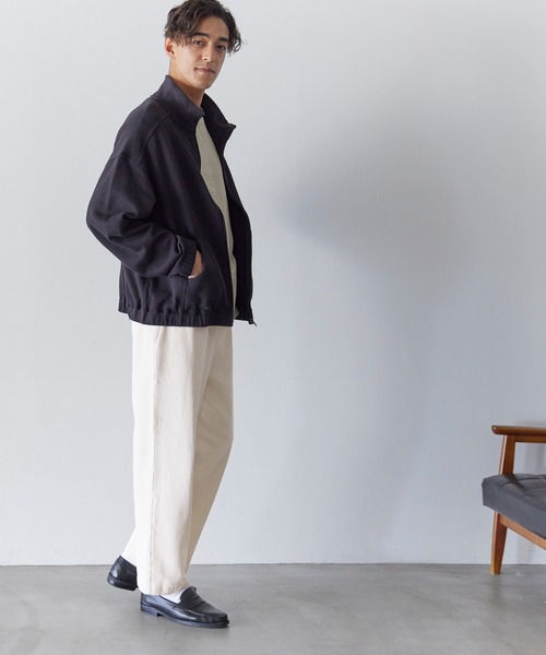 coca（coca）（コカ）の「度甘デニムリラックスイージーパンツ（デニムパンツ・メンズ・アイボリー/ブルー・M/L/XL）」の5枚目の写真