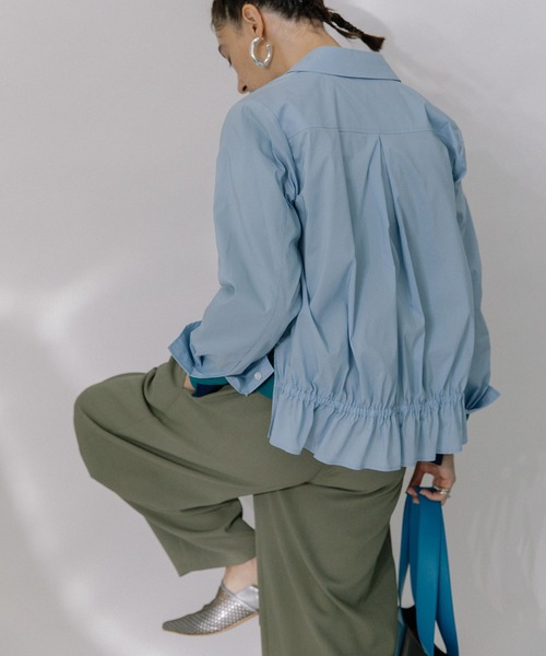 MARECHAL TERRE ギャザートップス MARECHAL TERRE マルシャル・テル ジャージートップス