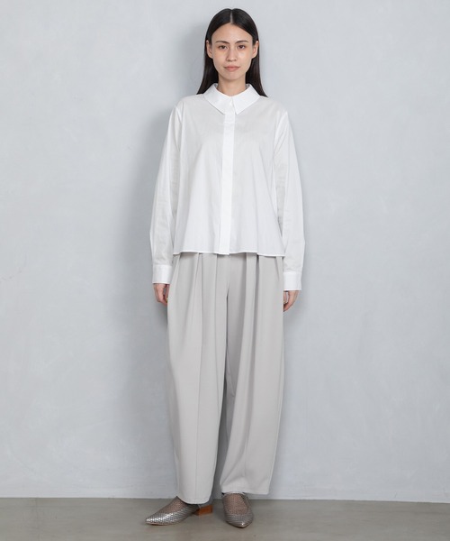 【激安】半額以下- 50%OFFの安い通販 セール】バックギャザーシャツ（シャツ/ブラウス）｜MARECHAL トップス
