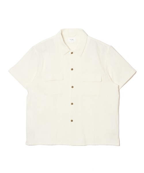 CRIMIE(クライミー)の「HEMP COTTON SHORT SLLEVE OPEN SHIRT(シャツ/ブラウス・メンズ・ホワイト/ブラック・XXL/XL/L/M/S)」の7枚目の写真