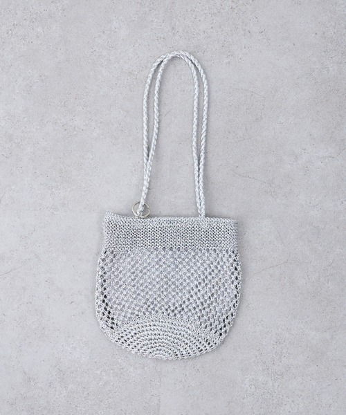 CIAOPANIC TYPY(チャオパニックティピー)の「【2025年S/S新作】カラビナ付きメタリックヤーンBAG(トートバッグ・レディース・ガンメタ/ゴールド/シルバー・ONE SIZE)」の10枚目の写真