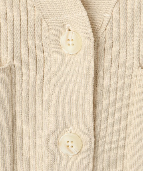 EMOELLE】ポケットリブカーディガン（カーディガン/ボレロ