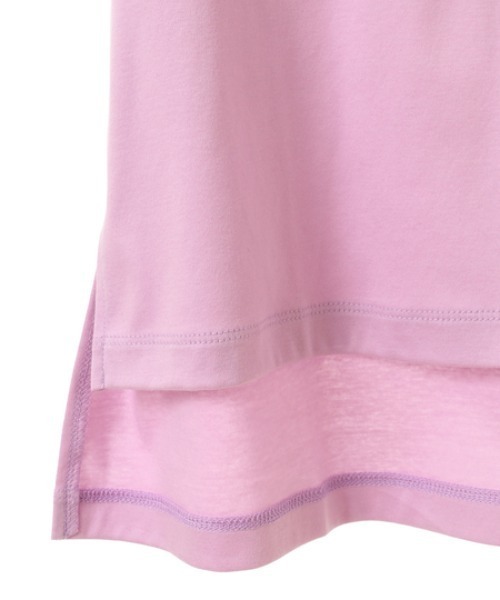 INGEBORG(インゲボルグ)の「プレンチピオニーワンポイントpt.カットソー(Tシャツ/カットソー・レディース・ピンク/パープル/ブラック/ダークパープル/オフホワイト/ローズ・MEDIUM)」の10枚目の写真