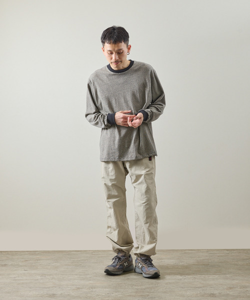 And A（アンドエー）の「Gramicci グラミチ / NYLON TRACK PANT 撥水防風ナイロントラックパンツ / G4SM-P119（その他パンツ・メンズ・オリーブ/ネイビー/ベージュ系その他/ブラック・SMALL/X-LARGE/LARGE/MEDIUM）」の12枚目の写真