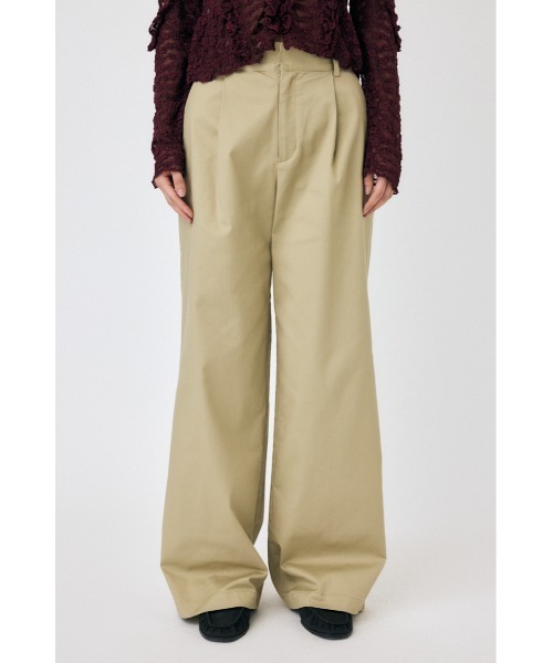 MOUSSY（マウジー）の「DROP WAIST チノパンツ（チノパンツ・レディース・ベージュ・1/2）」の14枚目の写真