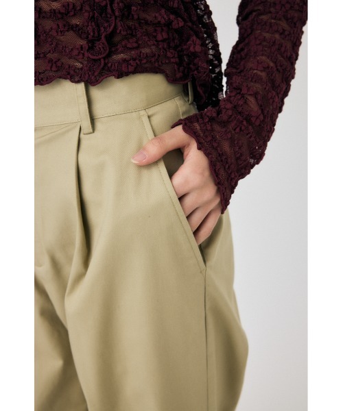 MOUSSY（マウジー）の「DROP WAIST チノパンツ（チノパンツ・レディース・ベージュ・1/2）」の18枚目の写真