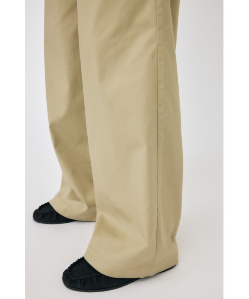 MOUSSY（マウジー）の「DROP WAIST チノパンツ（チノパンツ・レディース・ベージュ・1/2）」の3枚目の写真