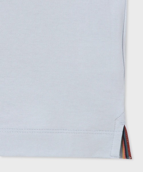 Paul Smith(ポールスミス)の「アーティストストライプリブ 半袖カットソー / 153550 697PS(Tシャツ/カットソー・メンズ・ライトブルー/ホワイト/ネイビー・SMALL/MEDIUM/LARGE/X-LARGE/XX-LARGE)」の9枚目の写真