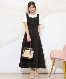 WILLSELECTION | ショルダーリボン フレアワンピース Aライン キャミワンピース 【WILLSELECTION】(ワンピース)