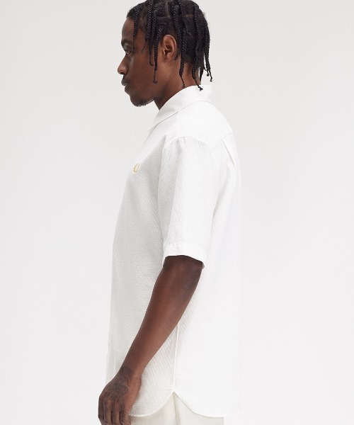 ペリー様　S (エ、シェ) Textured Seersucker Shirt／テクスチャーシアサッカーシャツ