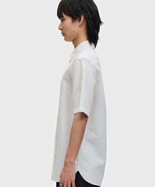 Textured Seersucker Shirt／テクスチャーシアサッカーシャツ