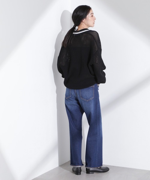 NANO universe(ナノユニバース)の「「MC」”TIMELESS WARDROBE”ストレートフィットデニム(デニムパンツ・レディース・ブルー/ライトブルー・S/M)」の19枚目の写真